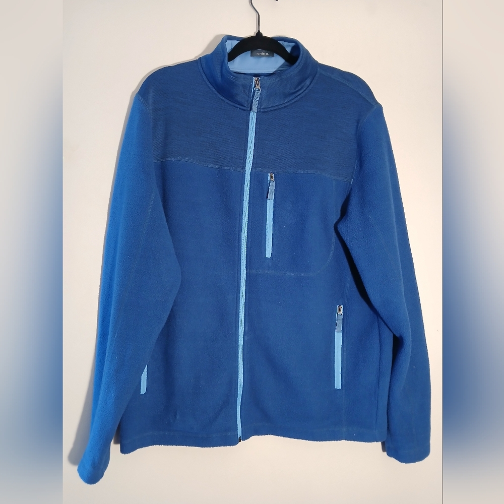 Turtleson Navy Fleece Jacket Size L
